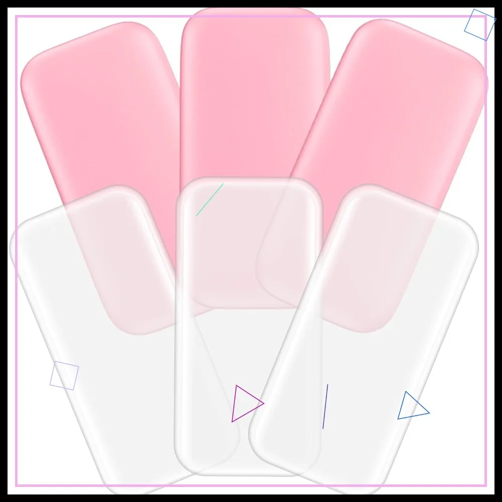 6 Pcs Reusable Silicone Eyelash Holder Pads for Extensions, Pink & Transparent
6 Pcs Reusable Silicone Eyelash Holder Pads for Extensions, Pink & Transparent