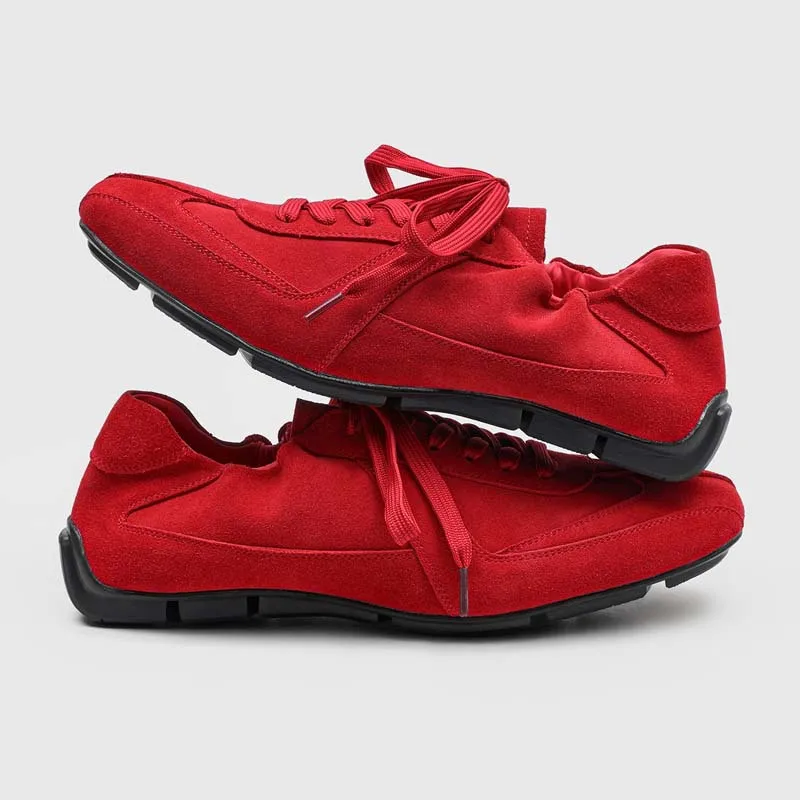 Men Casual Suede Leather Shoes New Non-slip Man Sneakers Fashion Walking Shoes Woman Outdoor Tenis Masculino Breathable Trainers
Men Casual Suede Leather Shoes New Non-slip Man Sneakers Fashion Walking Shoes Woman Outdoor Tenis Masculino Breathable Trainers