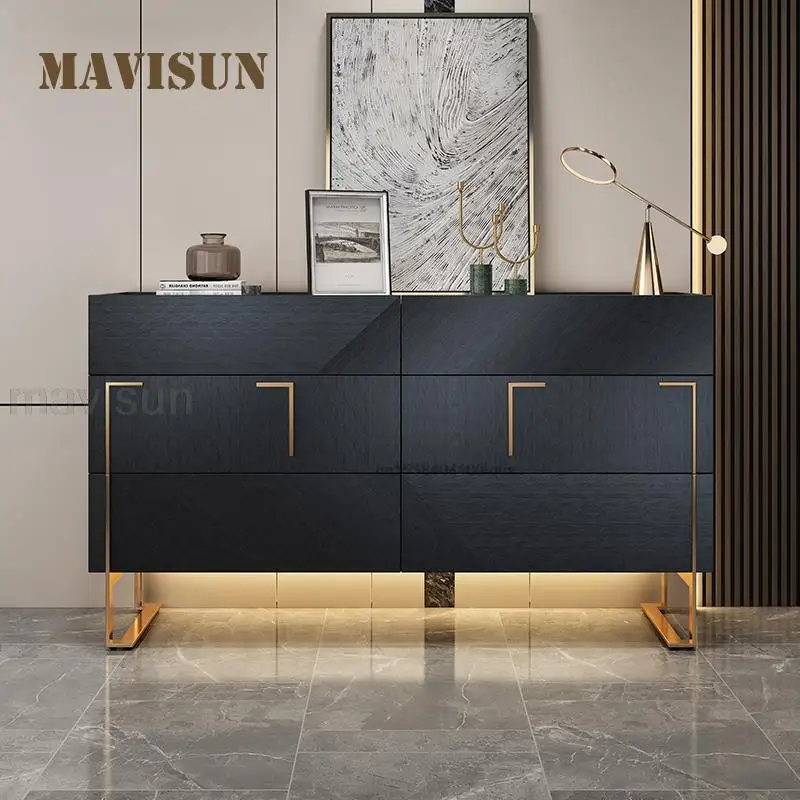 Modern Design Marble Sideboard For Living Room With Six-drawers Simple Solid Wood Kitchen Cabinet Italian Furniture Decoration
Modern Design Marble Sideboard For Living Room With Six-drawers Simple Solid Wood Kitchen Cabinet Italian Furniture Decoration