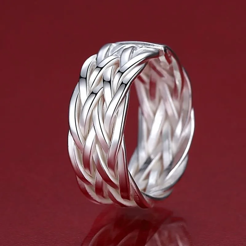 New Vintage Style Handmade Ring925Sterling Silver Men's Ring Opening Pure Silver Single Ring Vegetarian
New Vintage Style Handmade Ring925Sterling Silver Men's Ring Opening Pure Silver Single Ring Vegetarian