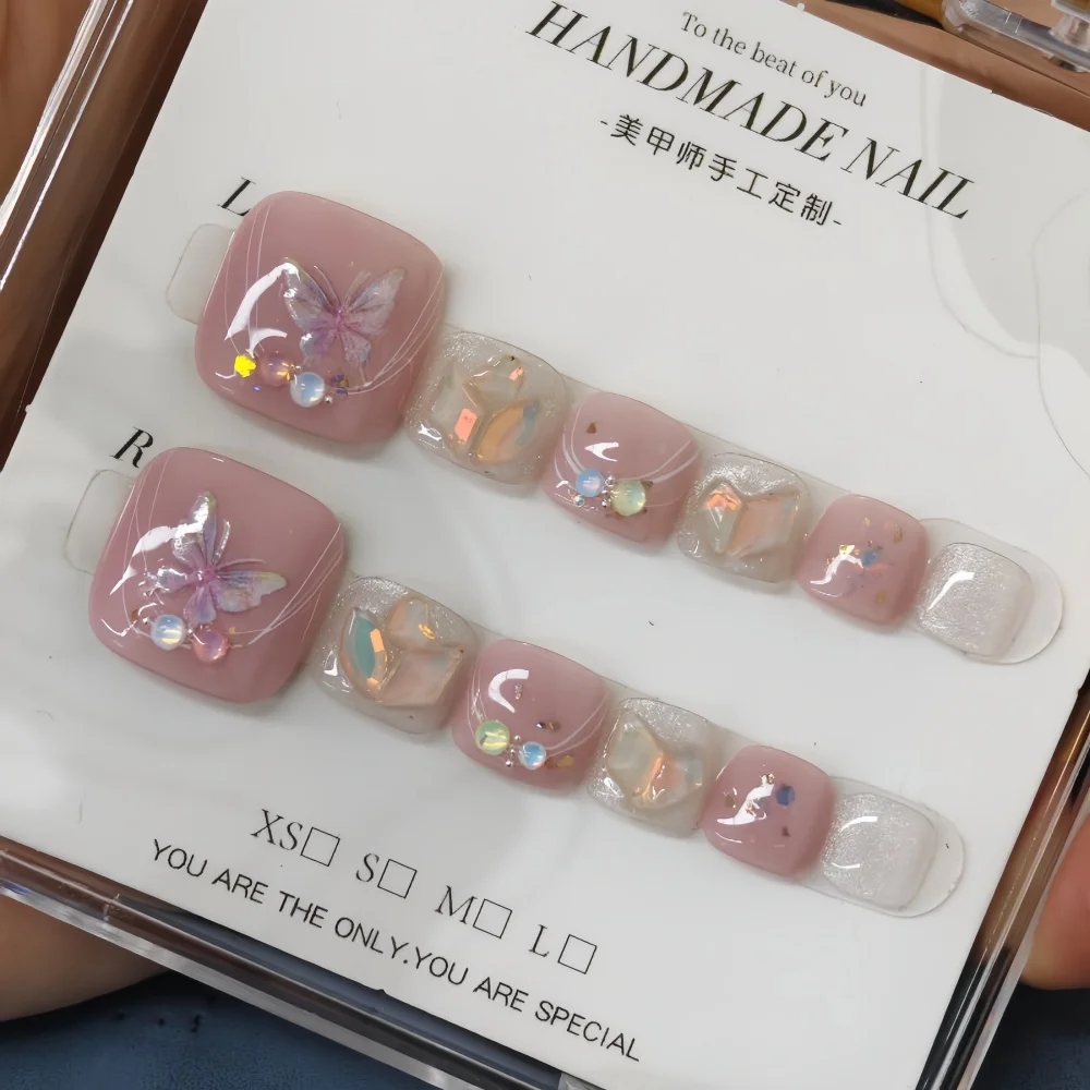 Nude CatEye Color Press on Toenails Solid Shiny Cover Fake Toes Nail Short Square False Nail Tips for Summer Handmade Feet Decor
Nude CatEye Color Press on Toenails Solid Shiny Cover Fake Toes Nail Short Square False Nail Tips for Summer Handmade Feet Decor