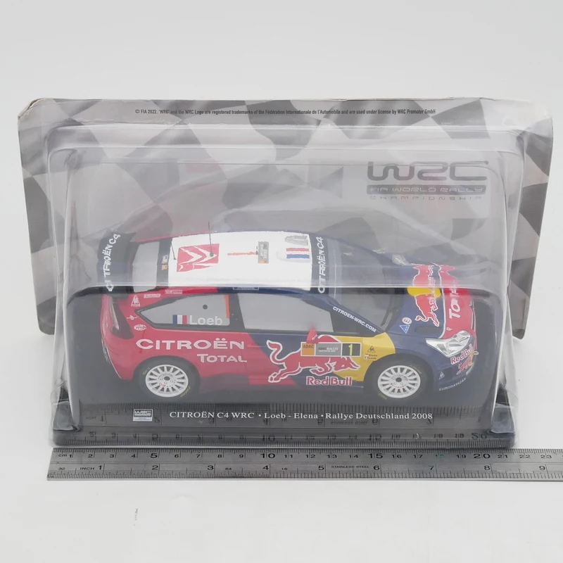 Diecast IXO 1:24 Scale Citroen C4 WRC 2008 Alloy Car Model Collectible Toy Gift Souvenir Display Ornament
Diecast IXO 1:24 Scale Citroen C4 WRC 2008 Alloy Car Model Collectible Toy Gift Souvenir Display Ornament