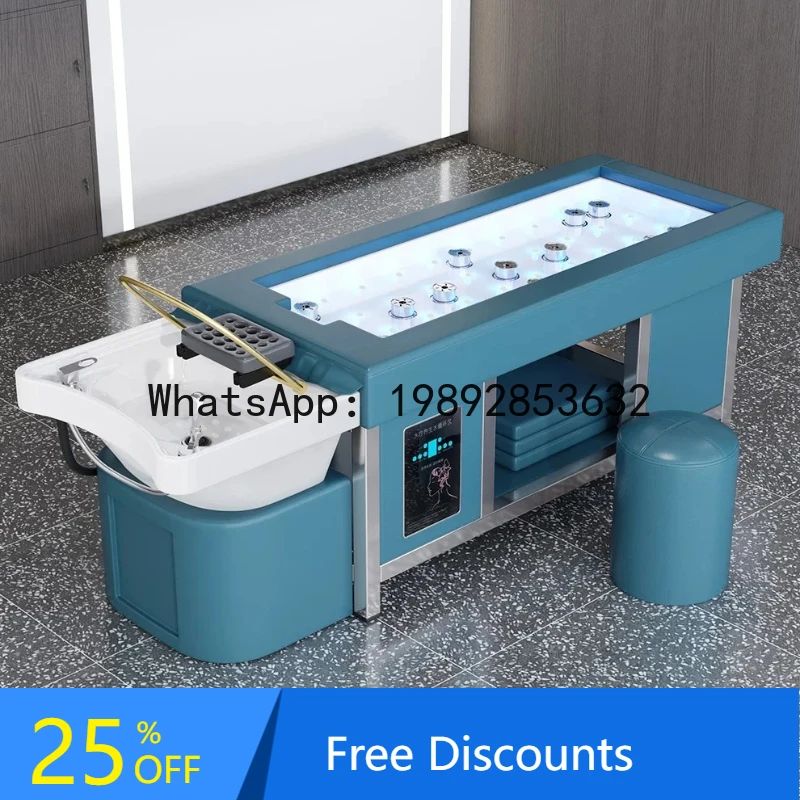 B1 ceramic basin head treatment shampoo bed barber shop beauty salon special water circulation fumigation Thai style
B1 ceramic basin head treatment shampoo bed barber shop beauty salon special water circulation fumigation Thai style