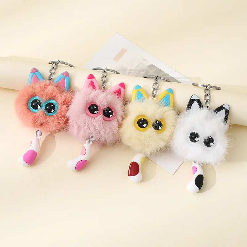 1pcs Cute Creative Long Tailed Cat Doll Pendant Keychain For Women Girls Backpack Car Keyring Bag Decorations Accessories Gift
1pcs Cute Creative Long Tailed Cat Doll Pendant Keychain For Women Girls Backpack Car Keyring Bag Decorations Accessories Gift
