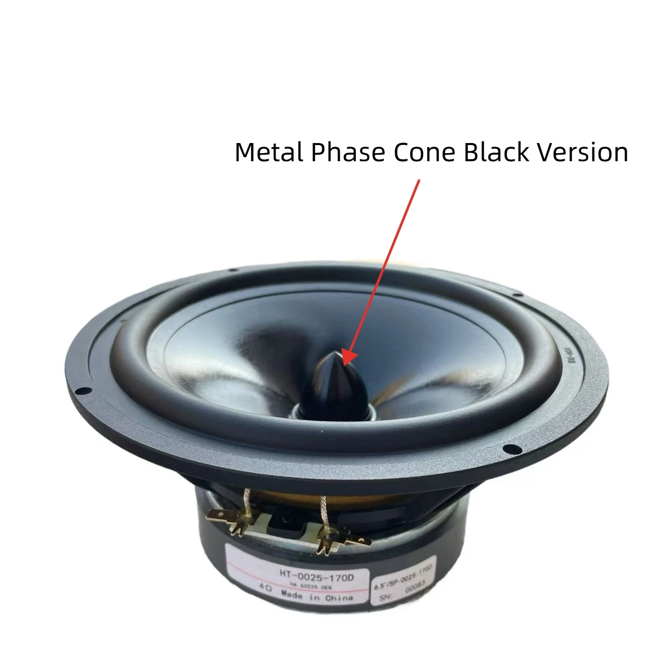 1PC GHXAMP 6.5 Inch 170mm Pure Pulp Cone Damping Coating Midbass Speaker, Aluminum Frame 4Ohm 40W Metal Phase Qts 0.33
1PC GHXAMP 6.5 Inch 170mm Pure Pulp Cone Damping Coating Midbass Speaker, Aluminum Frame 4Ohm 40W Metal Phase Qts 0.33