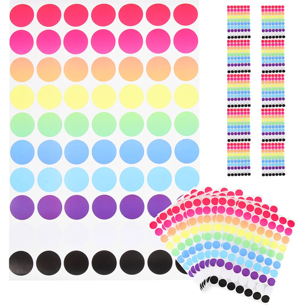 25 Sheets Colored Dot Round Color Coding Labels Adhesive Classify For Home School Office Blank Design Reusable Containers Self
25 Sheets Colored Dot Round Color Coding Labels Adhesive Classify For Home School Office Blank Design Reusable Containers Self