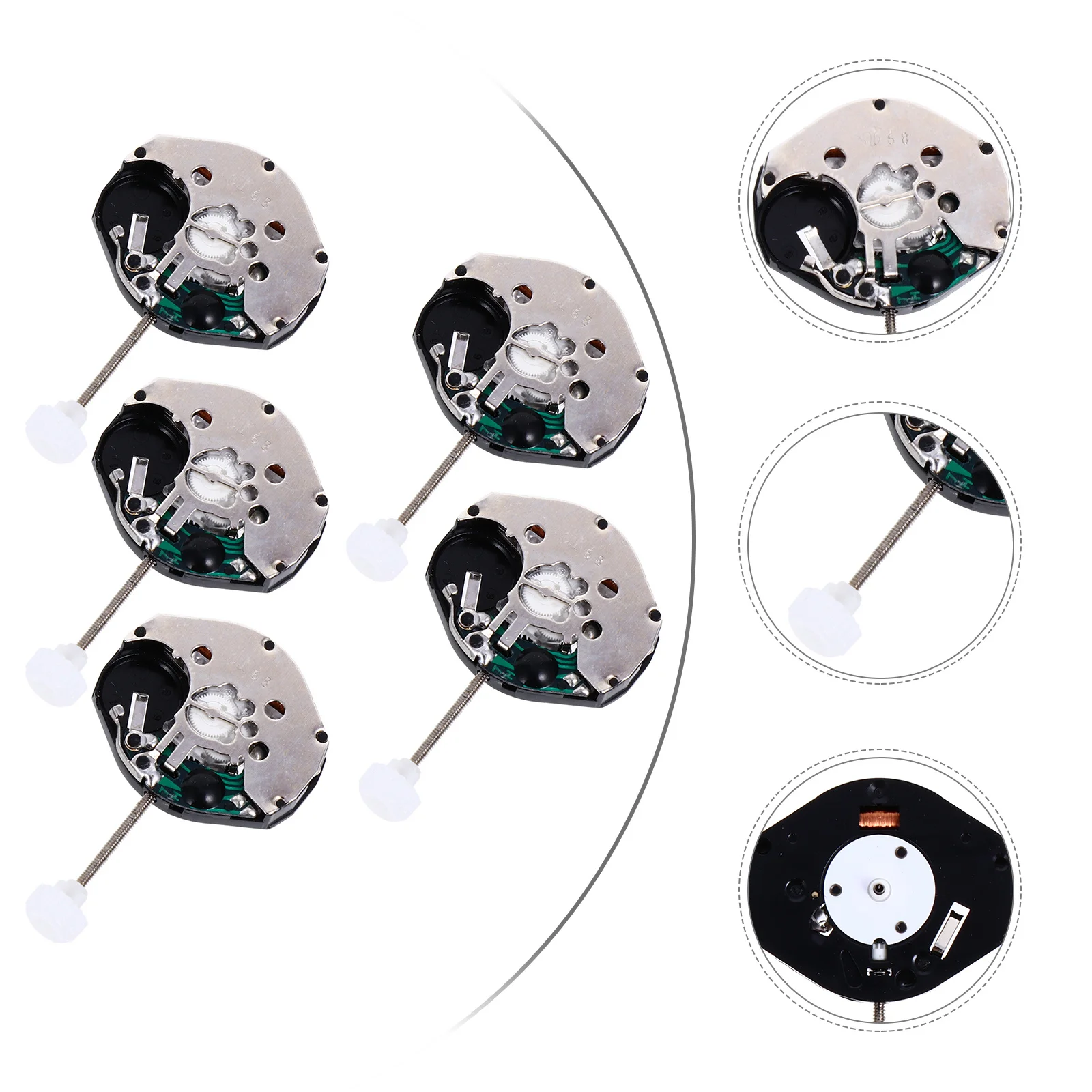 5Pcs Quartz Watch Movement Replacement Parts High Reliability Repair Tool for Watchmakers Wristwatch Accessories
5Pcs Quartz Watch Movement Replacement Parts High Reliability Repair Tool for Watchmakers Wristwatch Accessories