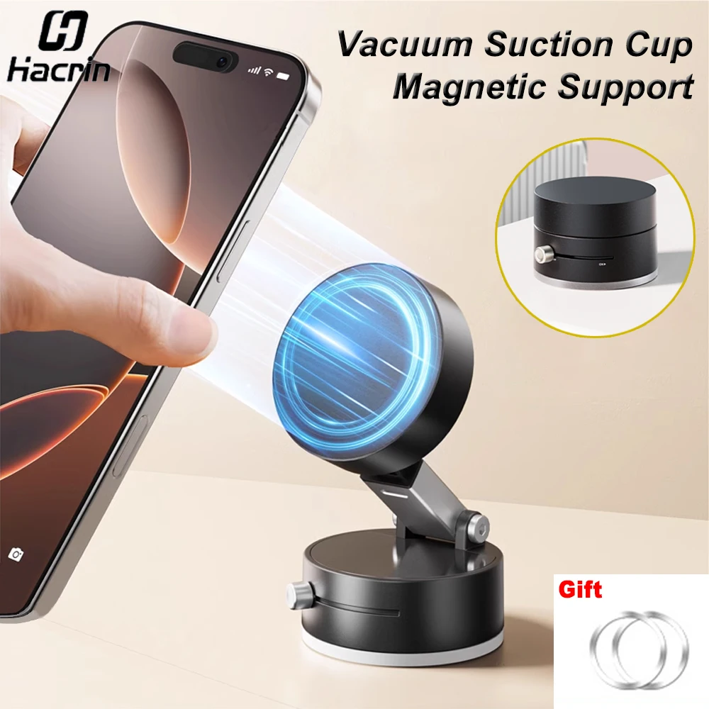 Phone Holder Mini Double Side Vacuum Suction Cup Magnetic Phone Stand Foldable Storage Lazy Phone Bracket For Travel
Phone Holder Mini Double Side Vacuum Suction Cup Magnetic Phone Stand Foldable Storage Lazy Phone Bracket For Travel
