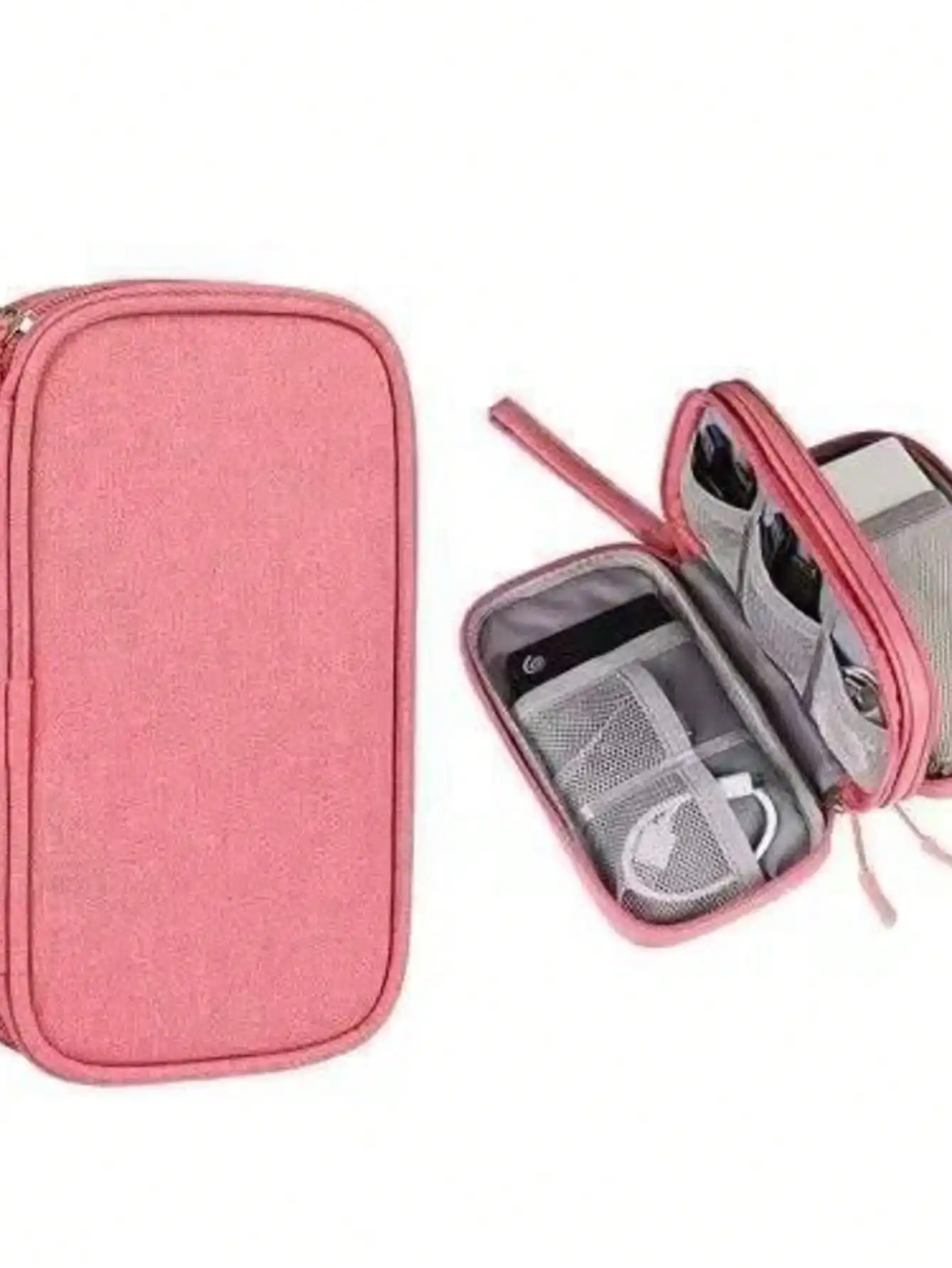 Travel Cable Organizer Bag Pouch Carry Case Portable Waterproof Double Layers All-In-One Storage For Cord, Charger
Travel Cable Organizer Bag Pouch Carry Case Portable Waterproof Double Layers All-In-One Storage For Cord, Charger