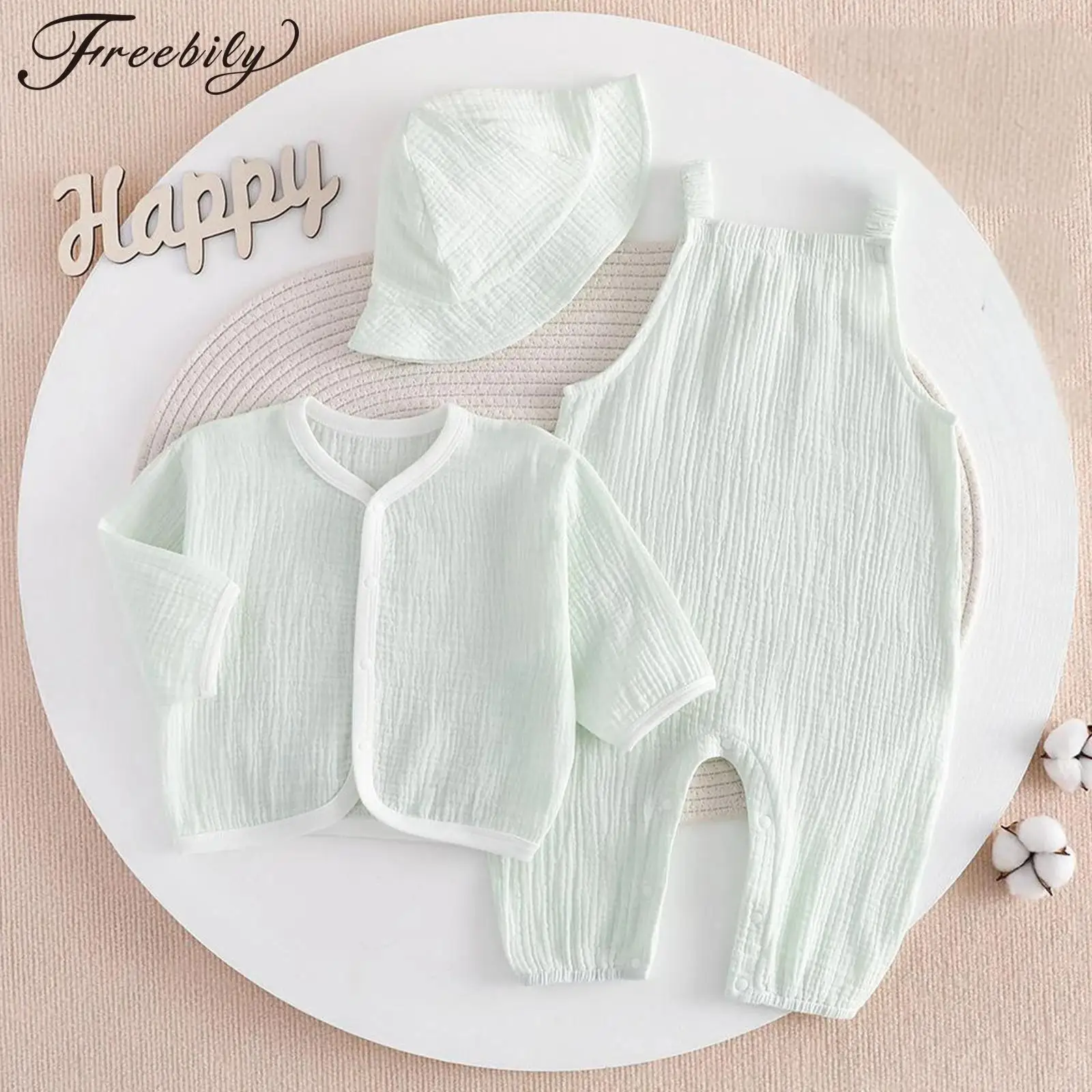 Хлопковая одежда для маленьких мальчиков и девочек, куртка на пуговицах с длинными рукавами и комбинезоном, шапка, весенне-осенняя одежда для фотосессии на день рождения
Хлопковая одежда для маленьких мальчиков и девочек, куртка на пуговицах с длинными рукавами и комбинезоном, шапка, весенне-осенняя одежда для фотосессии на день рождения