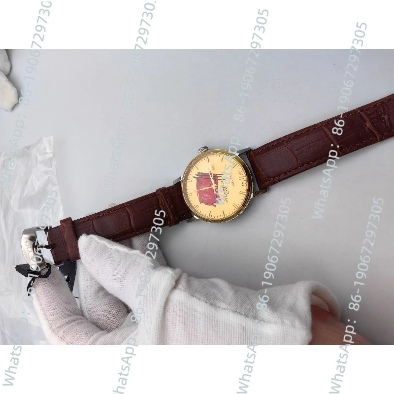 Dahongqi gold watch mechanical manual upper strip back transparent feelings men's 38mm
Dahongqi gold watch mechanical manual upper strip back transparent feelings men's 38mm