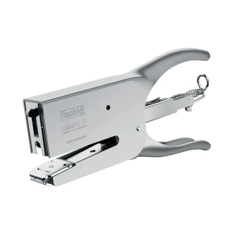 Classic K1+ Platinum Stapling Pliers For No. 24 Staples Compatible with 24/6 and 24/8+ Staples Adjustable Anvil and Back-Loadin
Classic K1+ Platinum Stapling Pliers For No. 24 Staples Compatible with 24/6 and 24/8+ Staples Adjustable Anvil and Back-Loadin