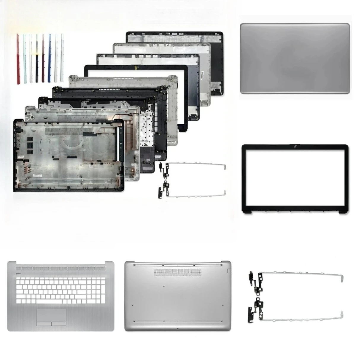 for 17-CA BY 17Q-CS TPN-I133 17G-CR 470 G7: LCD Screen, Top Cover, Frame, Palm Rest, Hinge Cover, Bottom Case, Hinge, Keyboard
for 17-CA BY 17Q-CS TPN-I133 17G-CR 470 G7: LCD Screen, Top Cover, Frame, Palm Rest, Hinge Cover, Bottom Case, Hinge, Keyboard