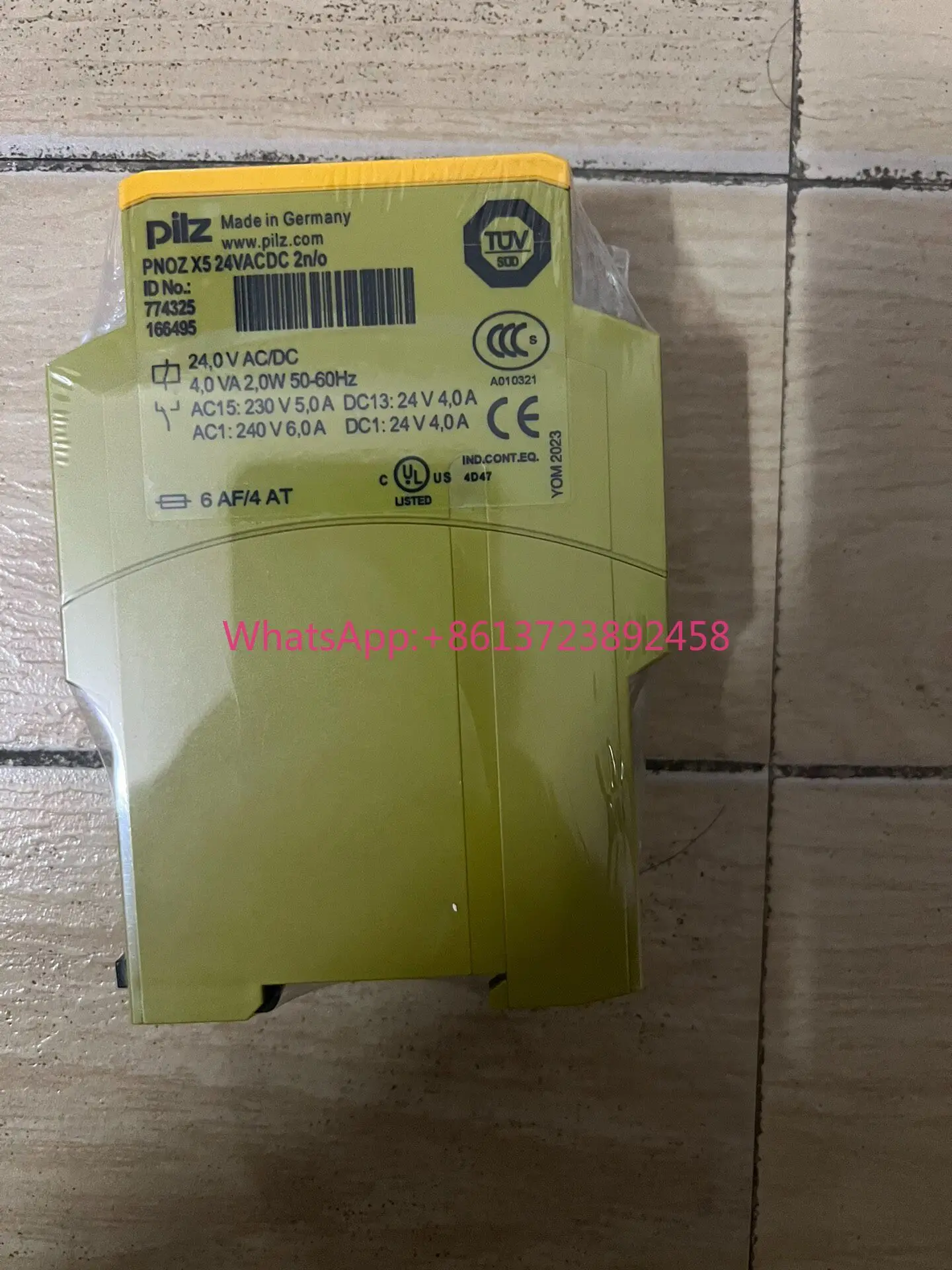 PILZ safety relay PNOZ X5 774325 high quality
PILZ safety relay PNOZ X5 774325 high quality