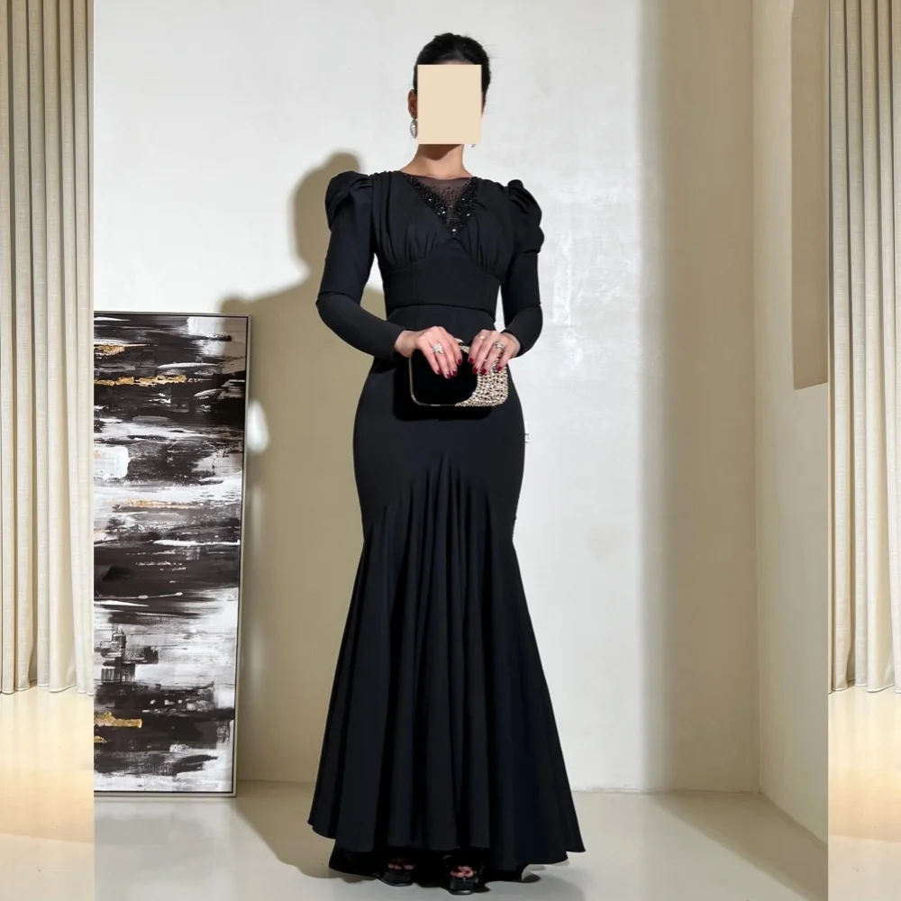 Customized Formal Modern Style Jersey Beading Sequined Mermaid Scoop Neck Long Dresses Bespoke Occasion Dresses High Quality
Customized Formal Modern Style Jersey Beading Sequined Mermaid Scoop Neck Long Dresses Bespoke Occasion Dresses High Quality