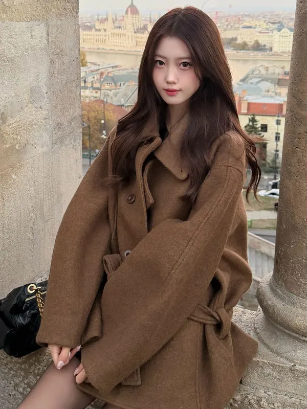 Корейское шерстяное пальто в клетку Super Sli, модное, маленького размера, осенне-зимняя верхняя одежда, длинное, на пуговицах, однотонное
Корейское шерстяное пальто в клетку Super Sli, модное, маленького размера, осенне-зимняя верхняя одежда, длинное, на пуговицах, однотонное