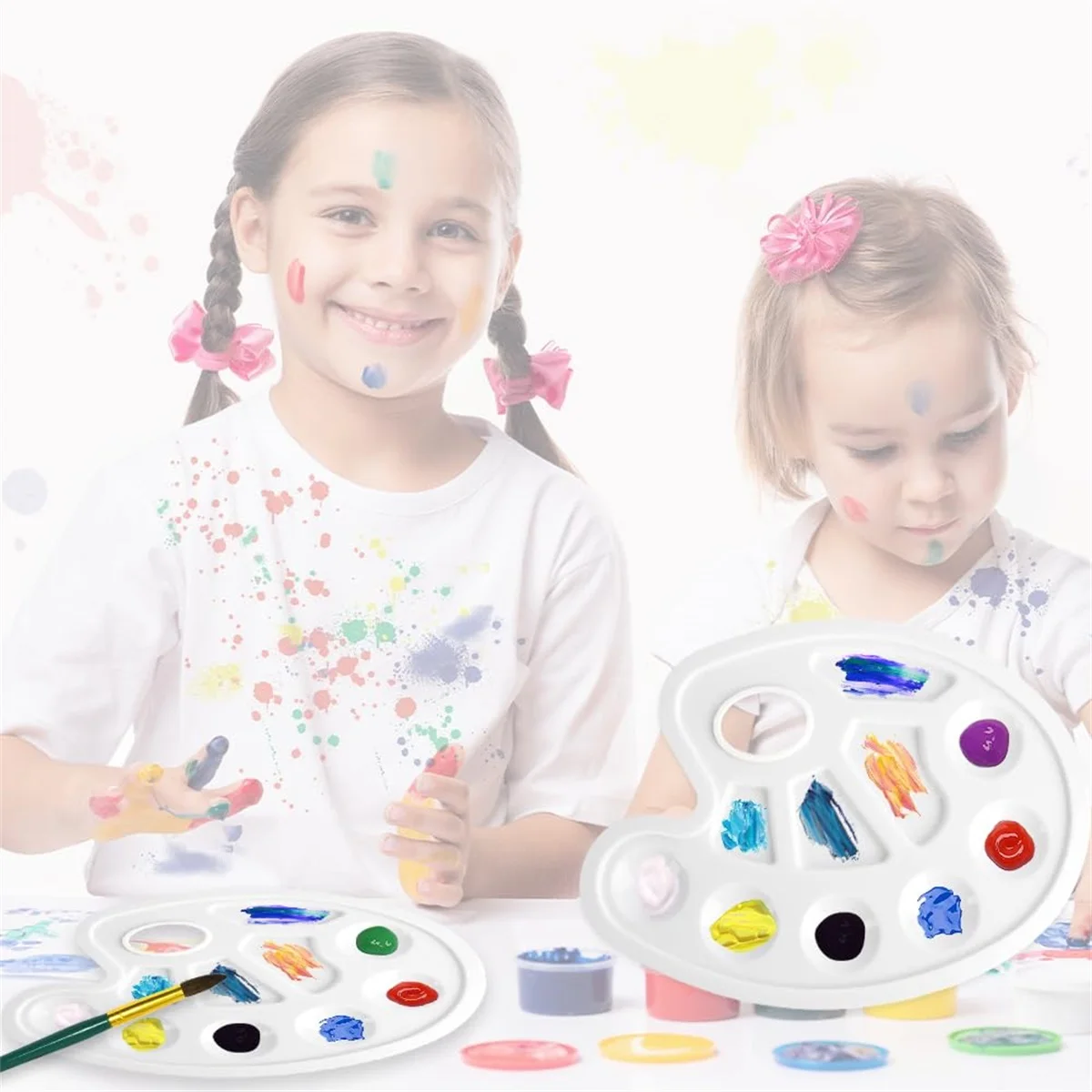 Disposable Palette, Dedicated For Painting And Art Trustworthy And Long-lasting, Secure And Eco-Aware, Impact-Proof 
Disposable Palette, Dedicated For Painting And Art Trustworthy And Long-lasting, Secure And Eco-Aware, Impact-Proof