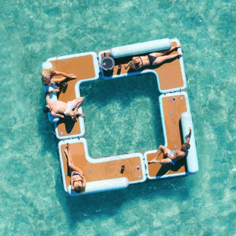 Inflatable Floating Pool Loungers With Backrest Drop Stitch Water Floating Dock for Rest
Inflatable Floating Pool Loungers With Backrest Drop Stitch Water Floating Dock for Rest
