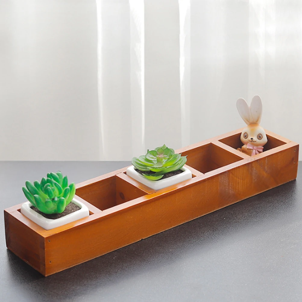 1pc 5 Grids Multifunctional Home Flower Home Storage Container Pot Container Decorative Garden Flower Pot Box Box Brown
1pc 5 Grids Multifunctional Home Flower Home Storage Container Pot Container Decorative Garden Flower Pot Box Box Brown