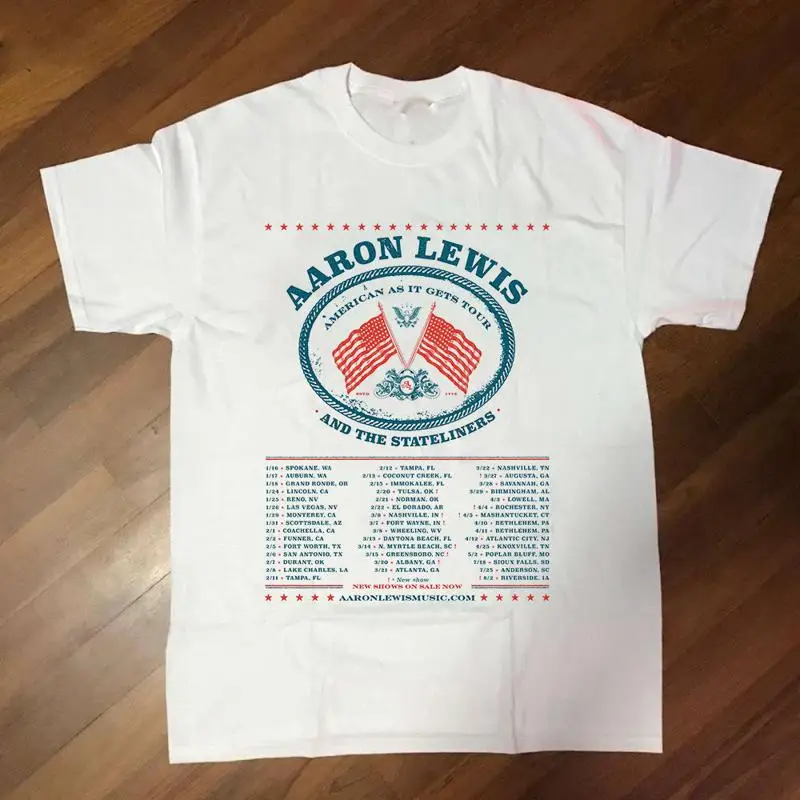 Футболка Aaron Lewis As It Gets Tour 2025, полный размер S 5Xl
Футболка Aaron Lewis As It Gets Tour 2025, полный размер S 5Xl