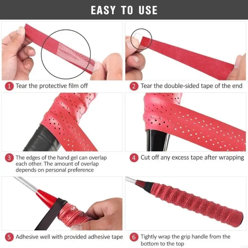 3Pcs Racquet Grip Tape Nonslip Badmintons Rackets Grip Skidproof Sweat Band
3Pcs Racquet Grip Tape Nonslip Badmintons Rackets Grip Skidproof Sweat Band