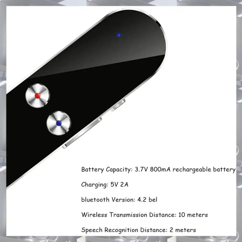 Hot Selling-Portable Language Intelligent Translator, 68 Languages Intelligent Two-Way Real-Time Voice Translator,Portable Langu
Hot Selling-Portable Language Intelligent Translator, 68 Languages Intelligent Two-Way Real-Time Voice Translator,Portable Langu