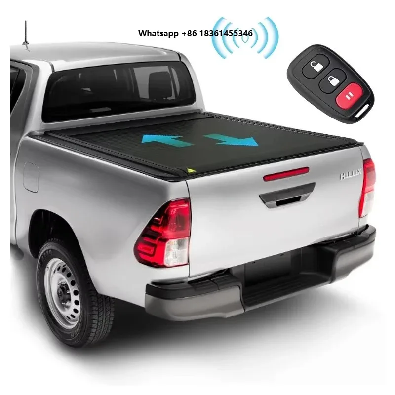 for Pickup Truck Tonneau Cover Aluminum Alloy Electric Truck Cover Retractable & Folding
for Pickup Truck Tonneau Cover Aluminum Alloy Electric Truck Cover Retractable & Folding