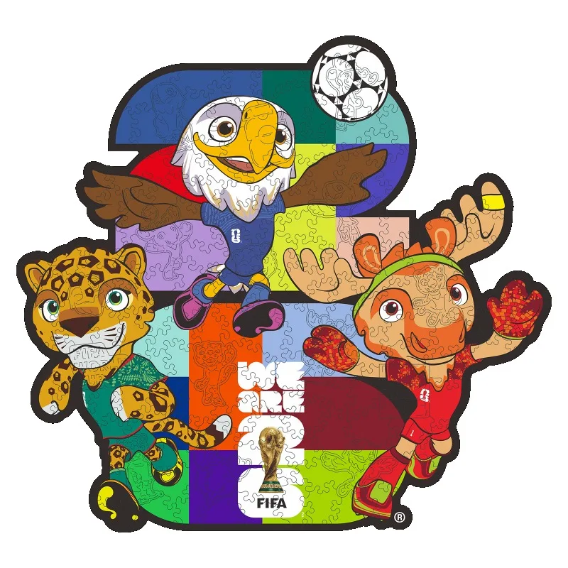 Высококачественный деревянный пазл с рисунком "Матч-тайм Чемпионата мира по футболу FIFA", развивающая игра, декор для дома, идеальный подарок для фанатов
Высококачественный деревянный пазл с рисунком "Матч-тайм Чемпионата мира по футболу FIFA", развивающая игра, декор для дома, идеальный подарок для фанатов