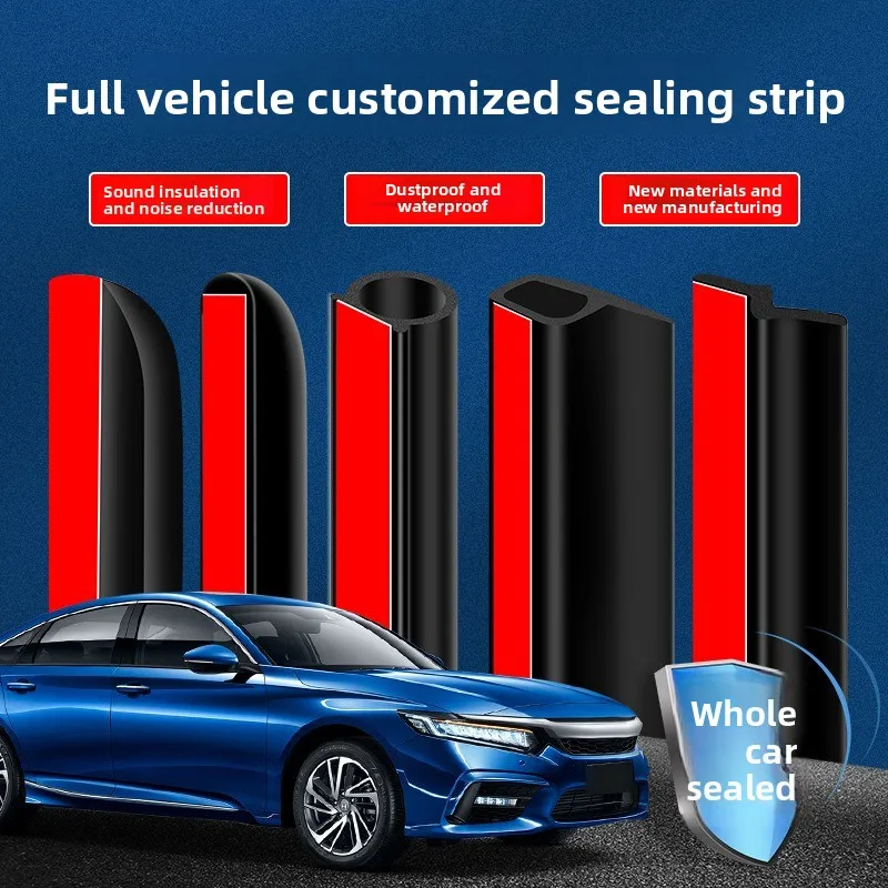 Car Sealing Strip, Door B-Pillar Full-Car Modification Universal Kit, EPDM Foam Soundproof & Anti-Collision Sealing Strip
Car Sealing Strip, Door B-Pillar Full-Car Modification Universal Kit, EPDM Foam Soundproof & Anti-Collision Sealing Strip