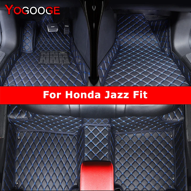 YOGOOGE пользовательские автомобильные коврики для Honda Jazz Fit, автомобильные ковры, аксессуары для ног
YOGOOGE пользовательские автомобильные коврики для Honda Jazz Fit, автомобильные ковры, аксессуары для ног