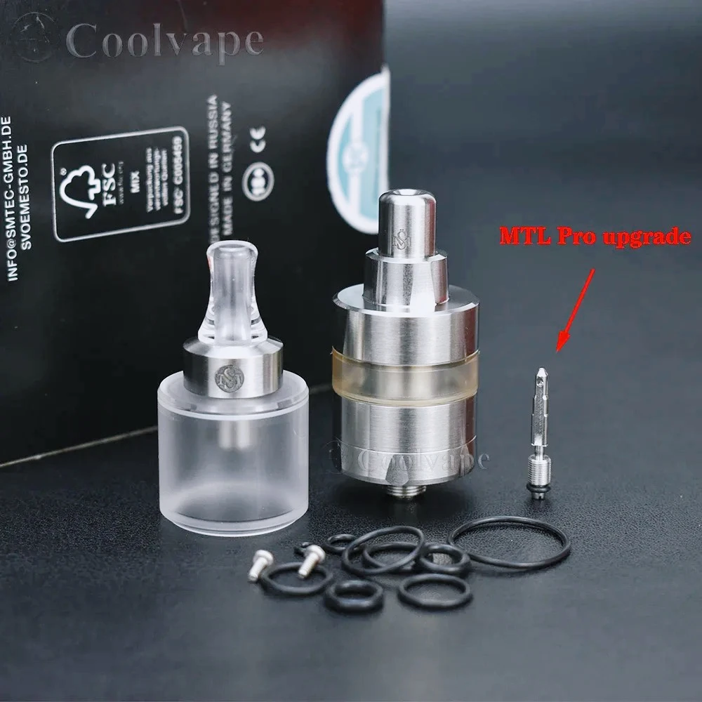 Wolfcoolvape Kayfun Lite Plus 2021 MTL RTA Tank 22mm 316SS Single Coil Rebuildable Atomizer for DIY Vape Mods E-Cigarette
Wolfcoolvape Kayfun Lite Plus 2021 MTL RTA Tank 22mm 316SS Single Coil Rebuildable Atomizer for DIY Vape Mods E-Cigarette