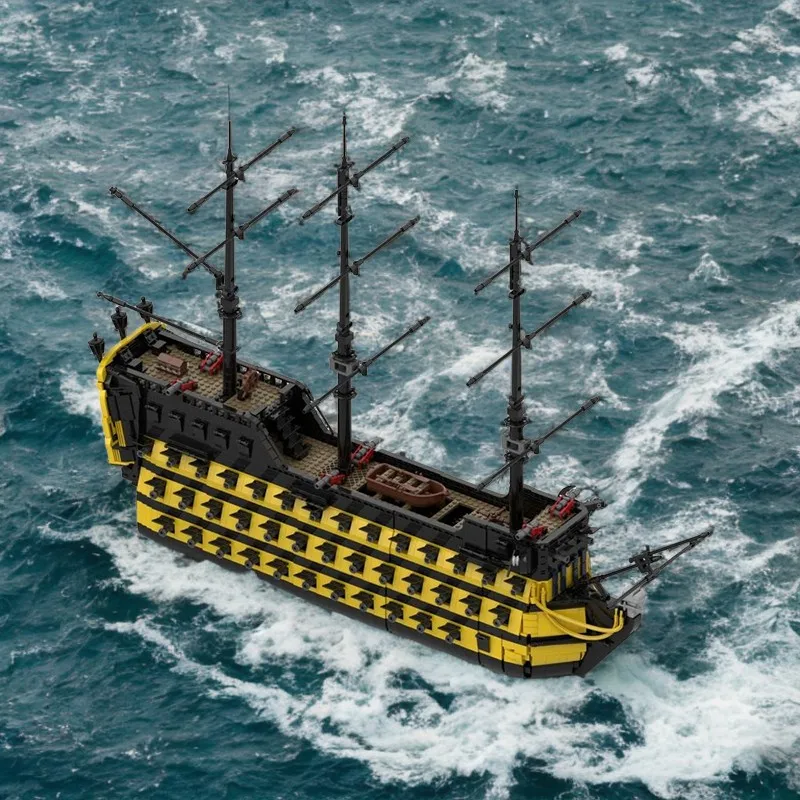 6107 шт. HMS Endeavour Piratesea of The Caribbeansa Design STEM Toy Boost пространственное мышление и воображение | Подарок для Ciekawe Dzieci
6107 шт. HMS Endeavour Piratesea of The Caribbeansa Design STEM Toy Boost пространственное мышление и воображение | Подарок для Ciekawe Dzieci