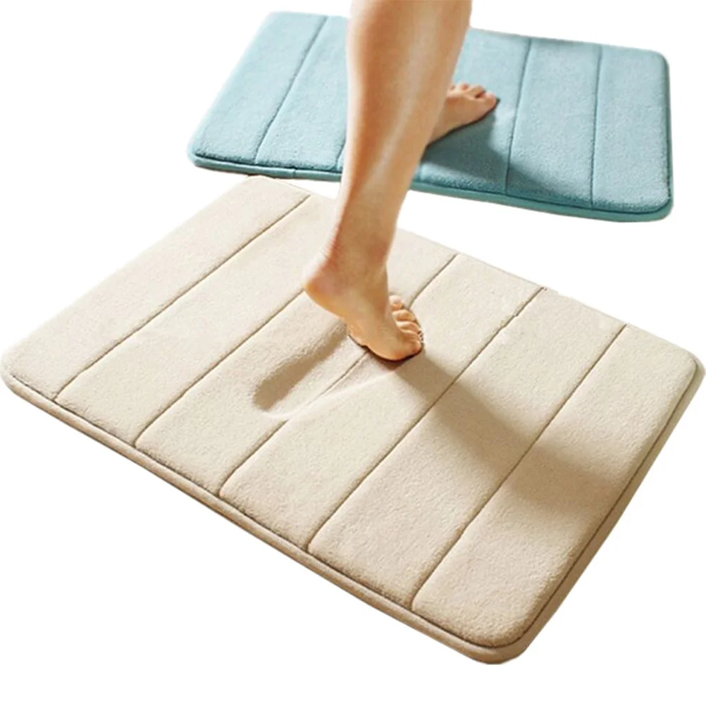 Anti-Slip Bathroom Mat Coral Fleece Memory Foam Floor Pad Water Absorption Non-Slip Carpet For Bath Shower Skid Resistance
Anti-Slip Bathroom Mat Coral Fleece Memory Foam Floor Pad Water Absorption Non-Slip Carpet For Bath Shower Skid Resistance
