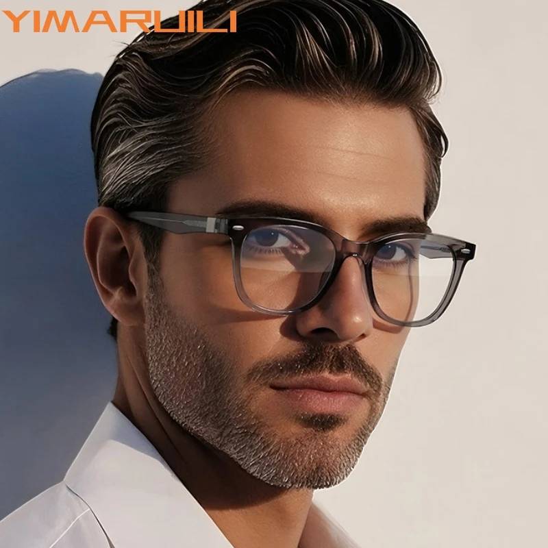 YIMARUILI New Retro Oval Men's Glasses Ultra Light Fashion Trendy Eyewear Simple Wide Leg Design Women's Eyeglasses Frame 2230
YIMARUILI New Retro Oval Men's Glasses Ultra Light Fashion Trendy Eyewear Simple Wide Leg Design Women's Eyeglasses Frame 2230
