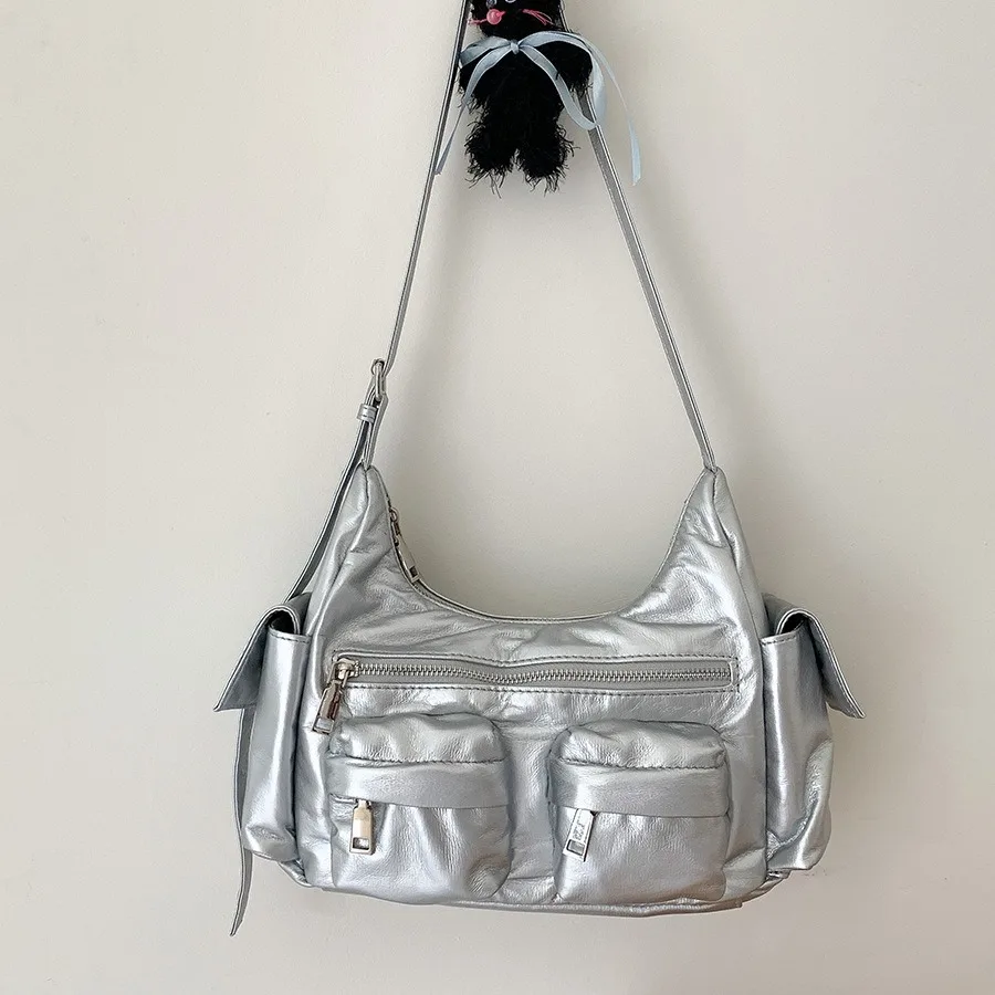 Women Multi-Pocket Tote Handbag Soft PU Leather Satchel Sling Bag Large Capacity Purse Crossbody Hobo Bag Girl Stylish Purse
Women Multi-Pocket Tote Handbag Soft PU Leather Satchel Sling Bag Large Capacity Purse Crossbody Hobo Bag Girl Stylish Purse