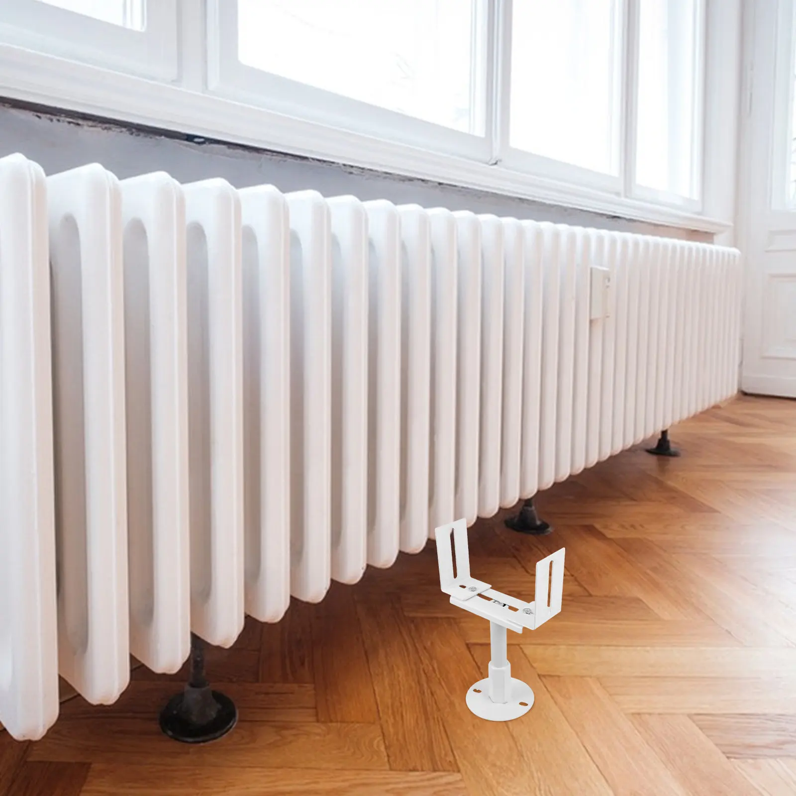 Steel Height Adjustable Radiator Floor Bracket 1318Mm for Central Heating Systems Horizontal Vertical Column Vintage Radiators
Steel Height Adjustable Radiator Floor Bracket 1318Mm for Central Heating Systems Horizontal Vertical Column Vintage Radiators