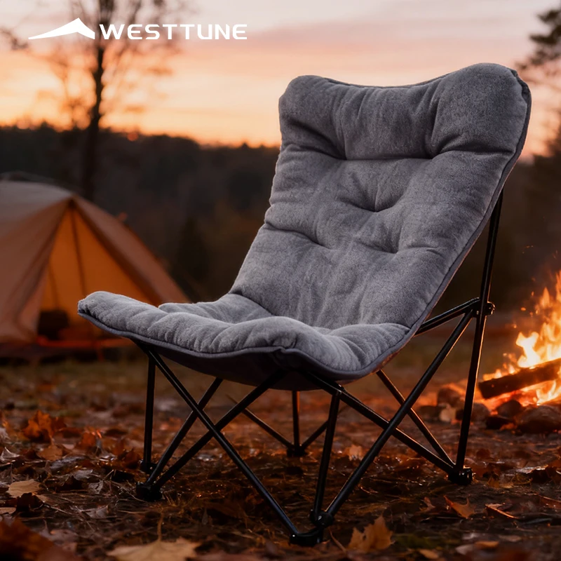 WESTTUNE Camping Butterfly Chair Portable Folding Beach Chair High Load-Bearing Outdoor Lounge Chair for Picnic Fishing Travel
WESTTUNE Camping Butterfly Chair Portable Folding Beach Chair High Load-Bearing Outdoor Lounge Chair for Picnic Fishing Travel