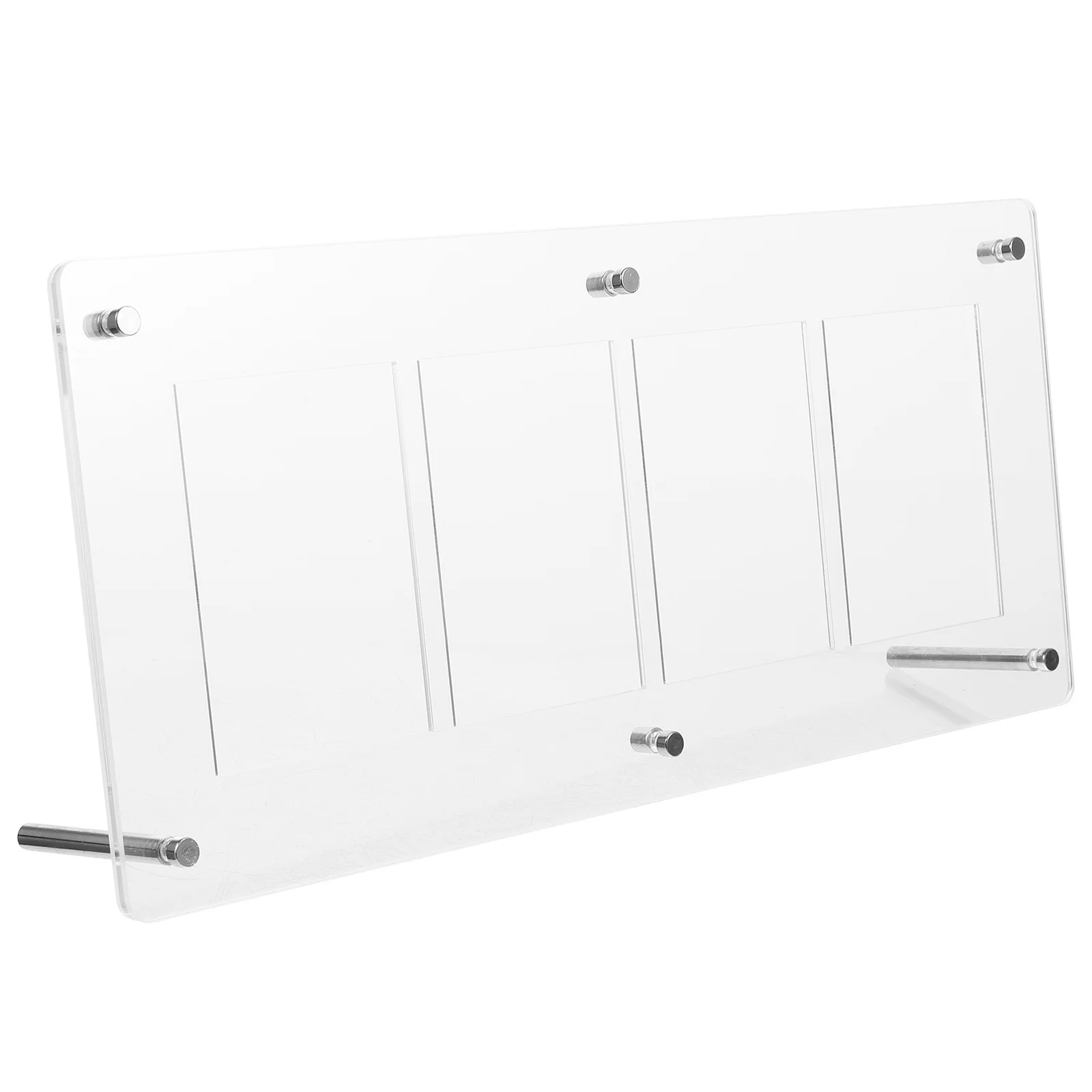 Trading Card Display Rack Clear Acrylic 4 Card Slots Organizer Stand Holder Baseball Cards Photocard Holders
Trading Card Display Rack Clear Acrylic 4 Card Slots Organizer Stand Holder Baseball Cards Photocard Holders