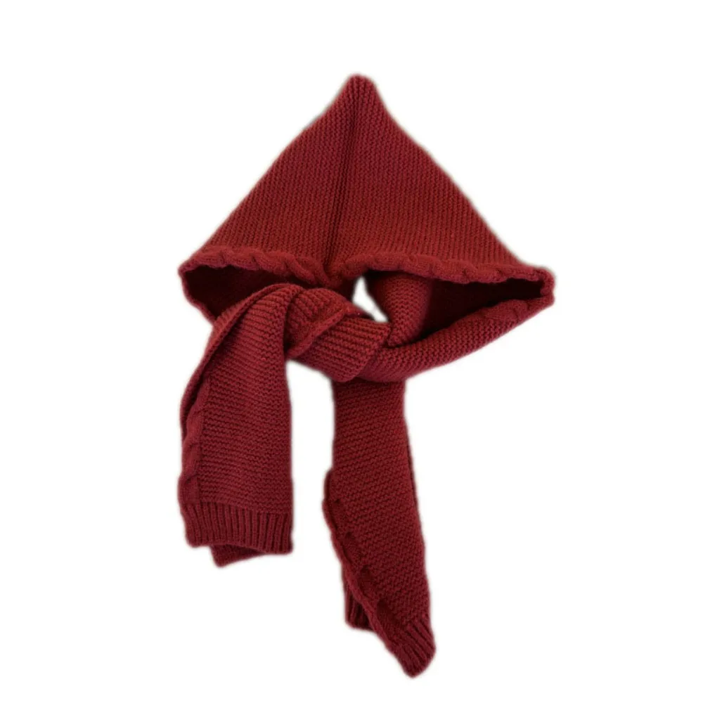 Hoodie Design Solid Color Retro 's Hats Versatile Knitted Knitted Hat Hoodie Simple Design One Piece Knitted Hat Autumn Season
Hoodie Design Solid Color Retro 's Hats Versatile Knitted Knitted Hat Hoodie Simple Design One Piece Knitted Hat Autumn Season