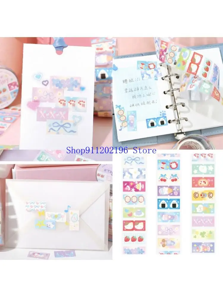 Scrapbooking Decorative Tape Glittering Cutout Cartoon Tape For Scrapbooking Journal Water Bottle Phone Case Wrapping
Scrapbooking Decorative Tape Glittering Cutout Cartoon Tape For Scrapbooking Journal Water Bottle Phone Case Wrapping