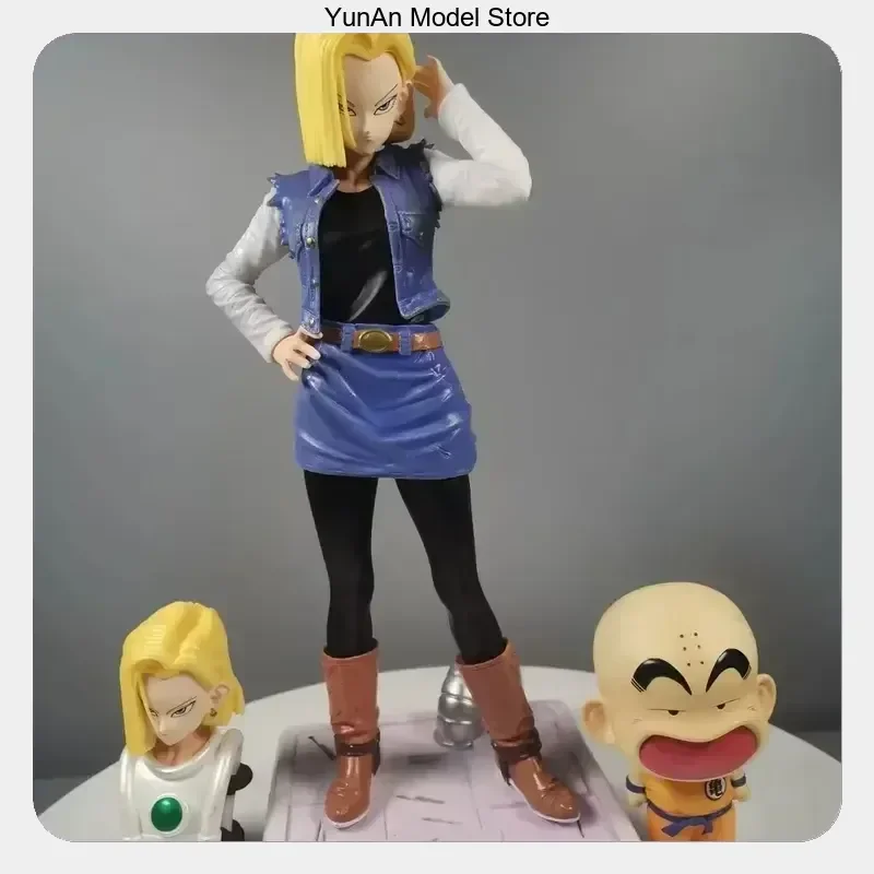 30cm Dragon Ball Android 18 & Krillin Standing Anime Figure Collectible Desktop Decoration Toy Gift
30cm Dragon Ball Android 18 & Krillin Standing Anime Figure Collectible Desktop Decoration Toy Gift