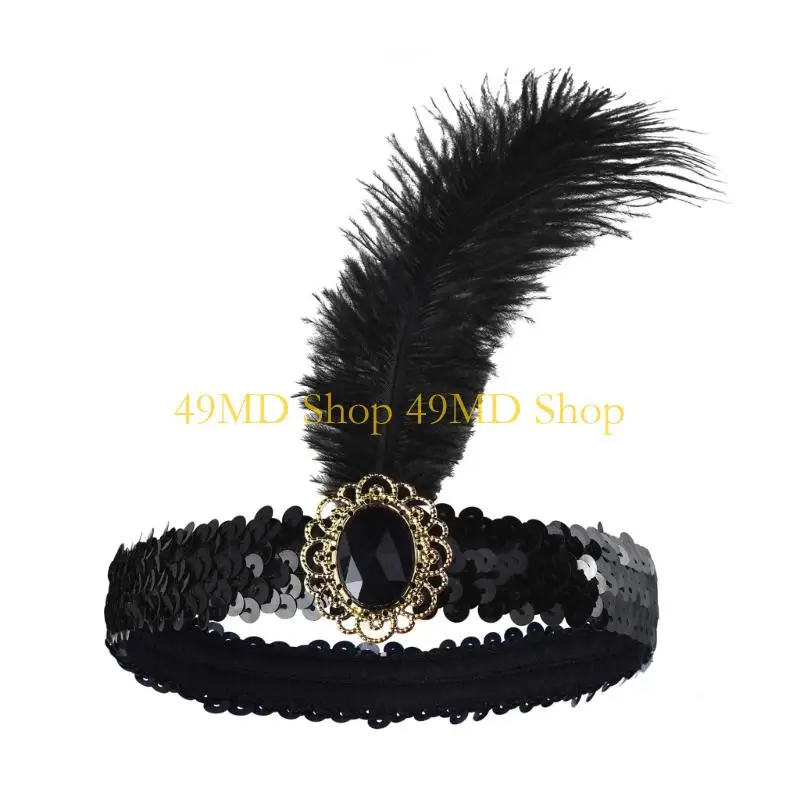 49MD 1920s Derby Headwear With Nature Rhinestones Detailing Roleplay Costume Props
49MD 1920s Derby Headwear With Nature Rhinestones Detailing Roleplay Costume Props