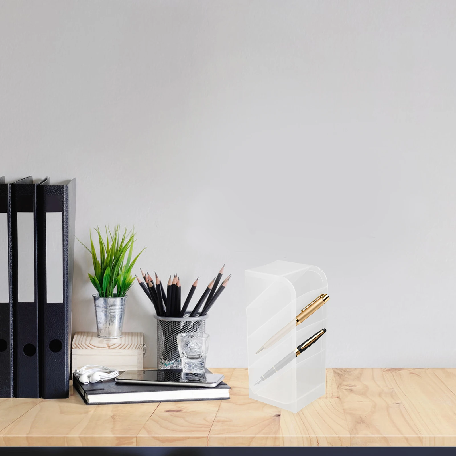 3 Pcs Organizer Pen Storage Modern Holder Desk Stationery Work Desktop Lipstick
3 Pcs Organizer Pen Storage Modern Holder Desk Stationery Work Desktop Lipstick