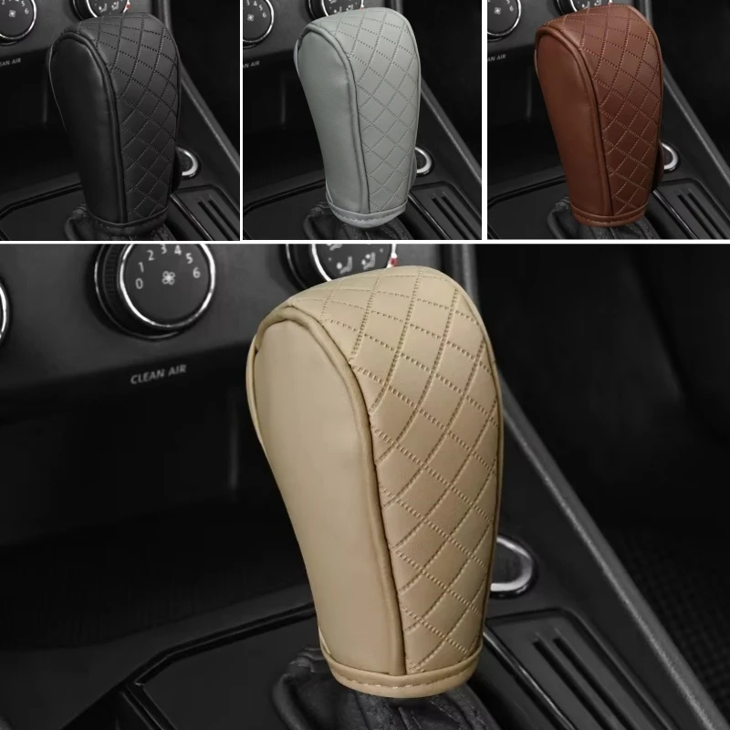 Car Shift Handle Cover PU Leather Non-slip Wear-resistant Universal Car Automatic Gear Sheath Car Shift Lever Decoration
Car Shift Handle Cover PU Leather Non-slip Wear-resistant Universal Car Automatic Gear Sheath Car Shift Lever Decoration