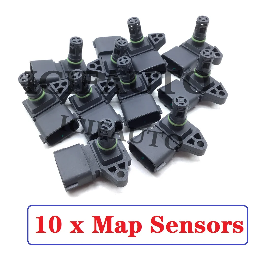 10 X 4Bar MAP Intake Air Boost Pressure Sensor for Renault Peugeot KIA Hyundai Citroen 5WY2826 , 5WK96841, 5WY2833A, 2045431
10 X 4Bar MAP Intake Air Boost Pressure Sensor for Renault Peugeot KIA Hyundai Citroen 5WY2826 , 5WK96841, 5WY2833A, 2045431