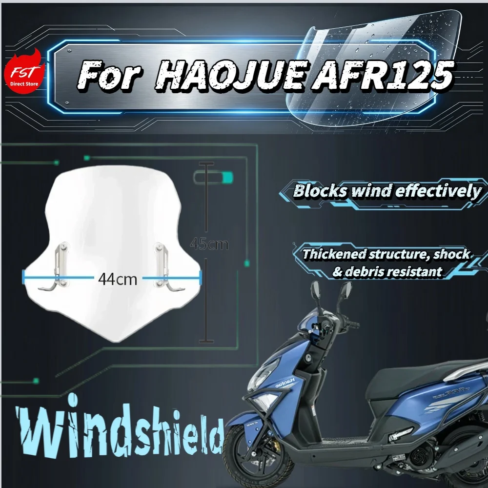 For Haojue Suzuki AFR125 Thickened Windshield Raised High Clear Front Windscreen Windproof Rainproof Modified Parts
For Haojue Suzuki AFR125 Thickened Windshield Raised High Clear Front Windscreen Windproof Rainproof Modified Parts