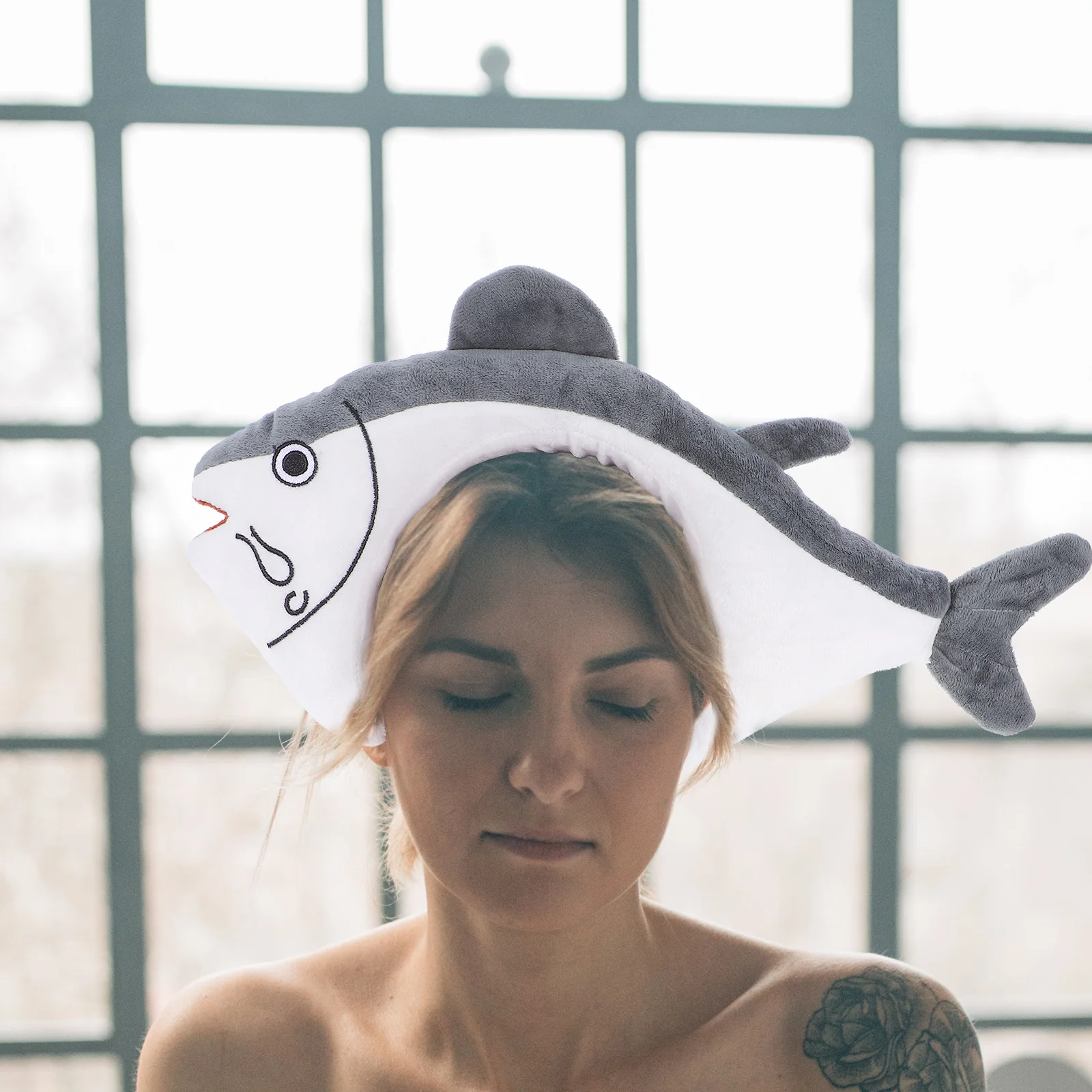 Large Salted Fish Headband Fashion Halloween Costume Creative Sea Animals Shaped Funny Child Hair Accessory Cartoon Hoop
Large Salted Fish Headband Fashion Halloween Costume Creative Sea Animals Shaped Funny Child Hair Accessory Cartoon Hoop