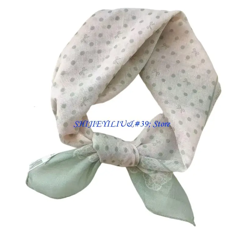 E21F Scarf Dot Design Multipurpose Headwear Shawl For Women Outdoor Activities
E21F Scarf Dot Design Multipurpose Headwear Shawl For Women Outdoor Activities