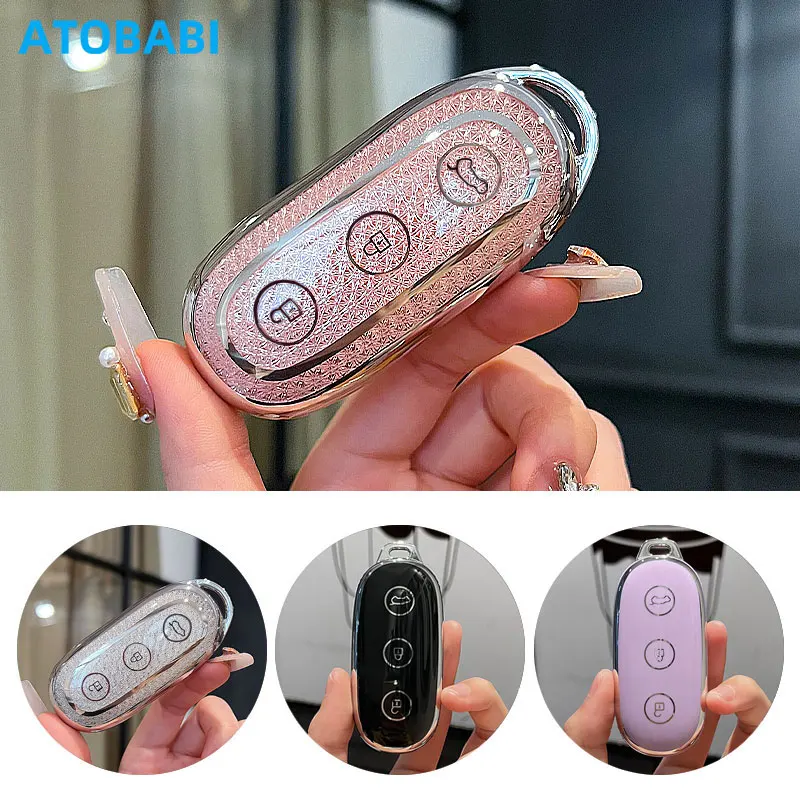 New TPU Car Key Cover Smart Remote Fobs Shell Case Protector Bag For Lixiang Li Auto L7 L8 L9 L6 2022 2023 2024 Auto Accessories
New TPU Car Key Cover Smart Remote Fobs Shell Case Protector Bag For Lixiang Li Auto L7 L8 L9 L6 2022 2023 2024 Auto Accessories