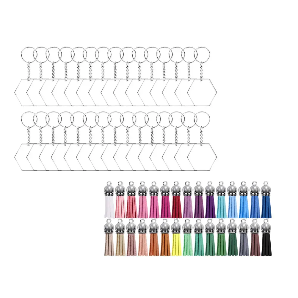 Acrylic Keychain Key Ring Jewelry Accessories Made of Keychain Pendant Tough Material Perfect for DIY Projects Bulk
Acrylic Keychain Key Ring Jewelry Accessories Made of Keychain Pendant Tough Material Perfect for DIY Projects Bulk
